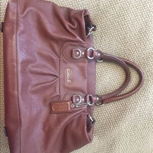 Authentic Coach Purse Brown